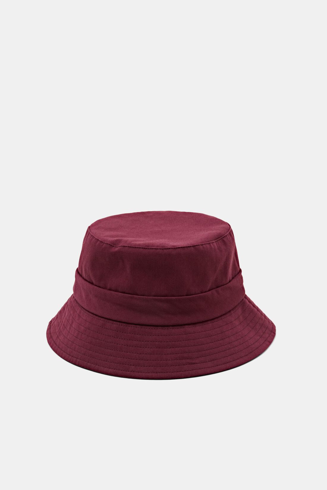 Bucket Hat aus Twill mit Bindeschleife