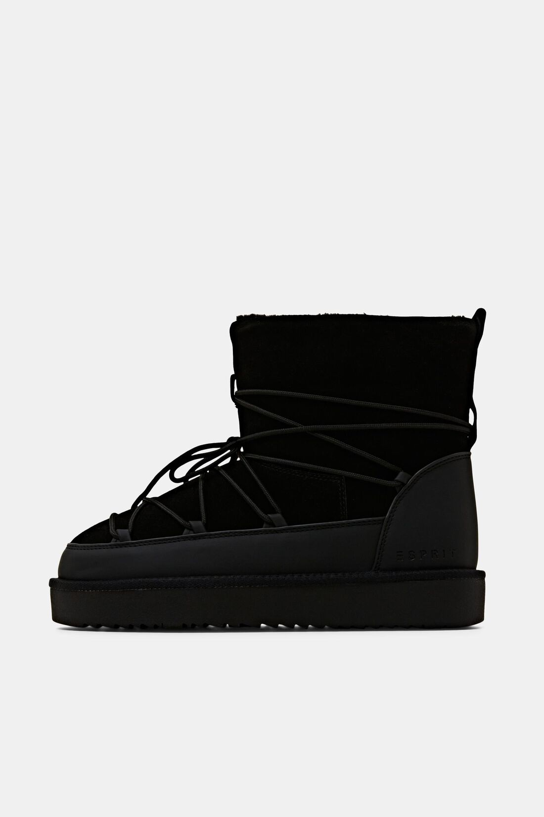 Rauleder-Schn&uuml;rboots
