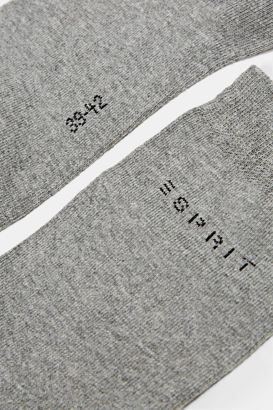 Socken im Doppelpack mit eingestricktem Logo, Bio-Baumwolle