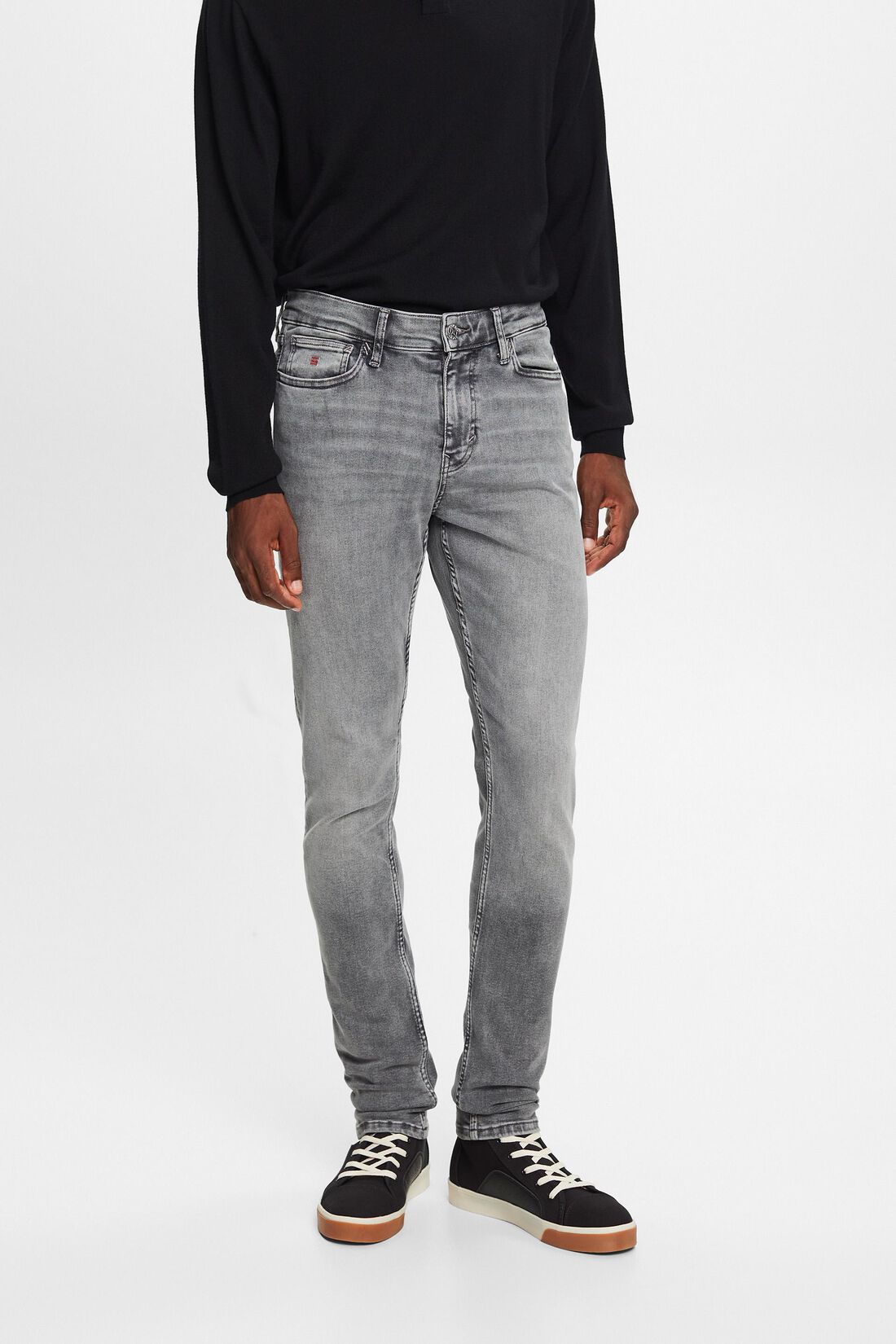 Skinny Jeans mit mittlerer Bundh&ouml;he