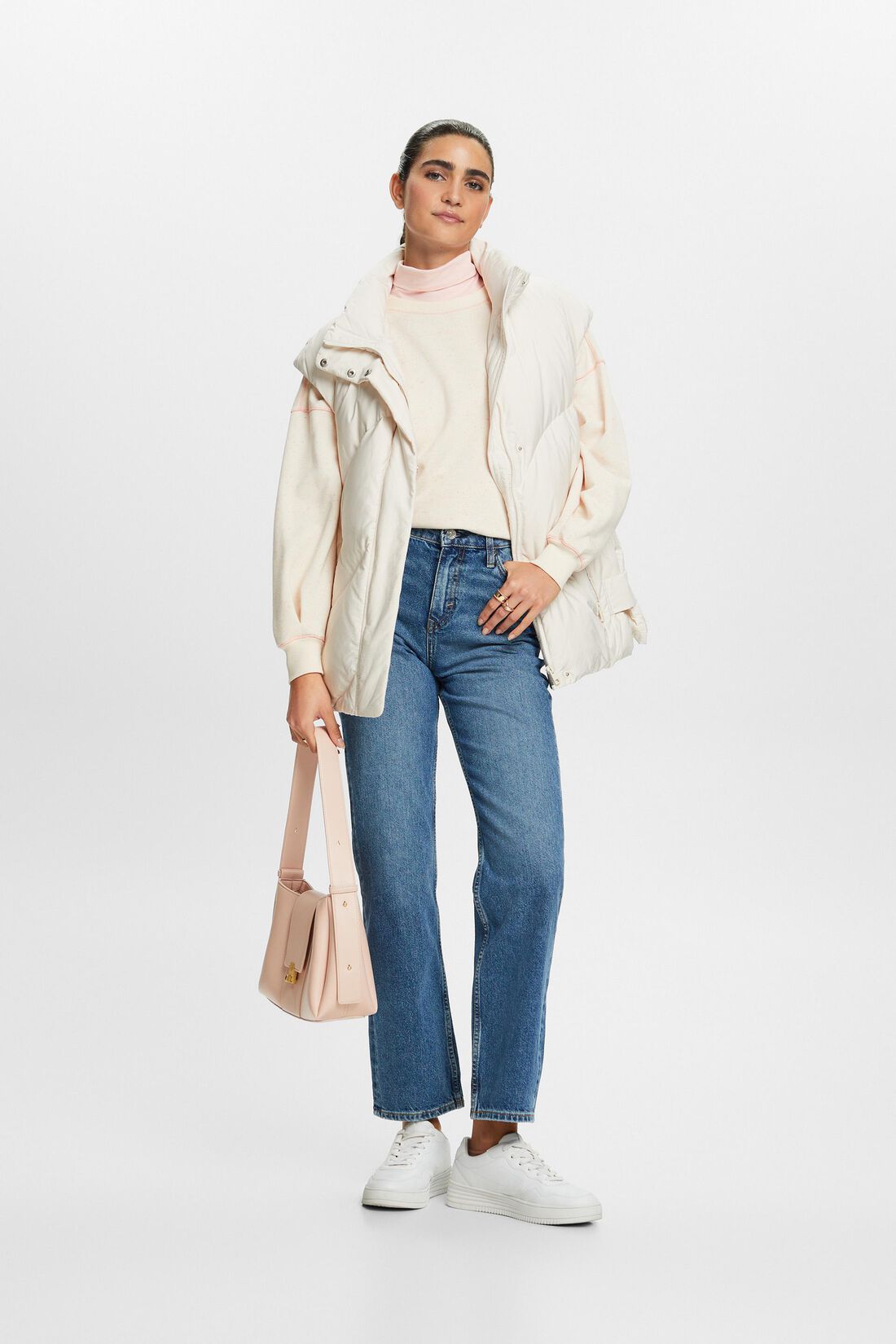 Recycelt: Retro-Jeans mit geradem Bein