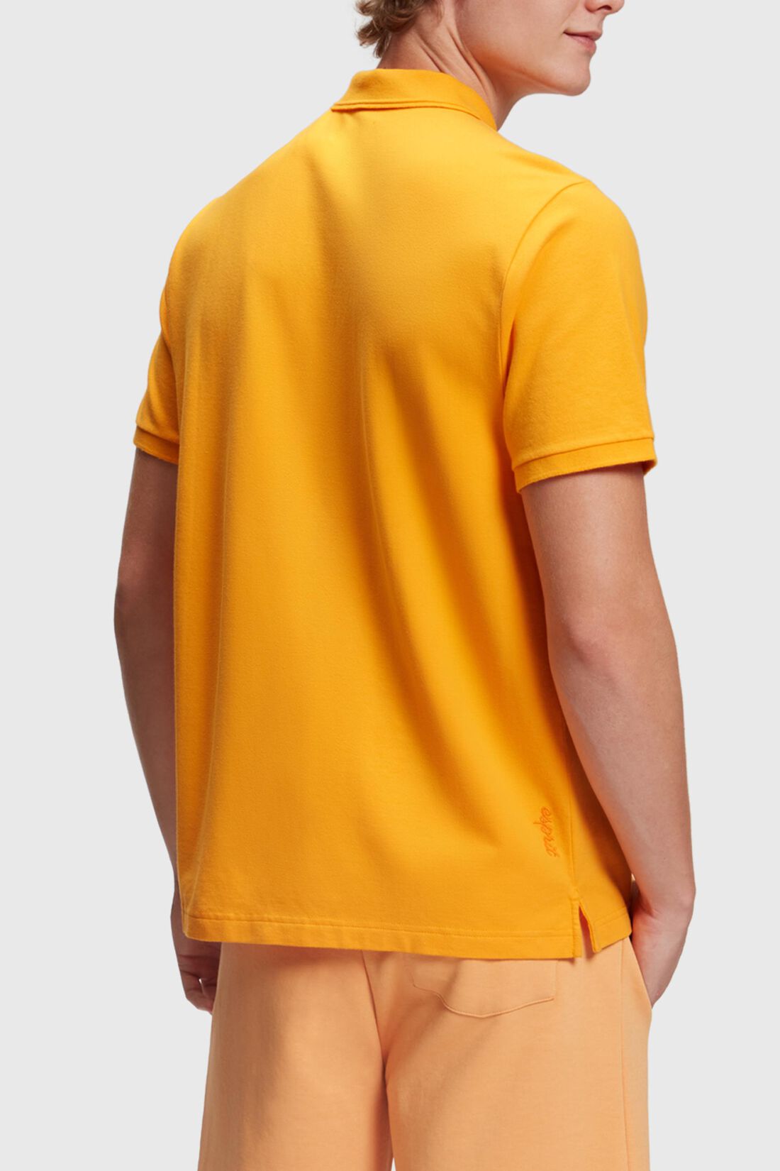 Klassisches Tennis-Poloshirt mit Dolphin-Batch