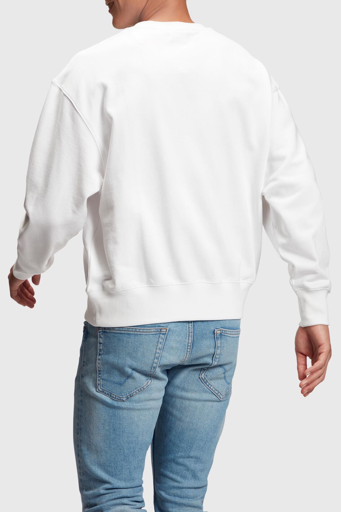 Geripptes Yagi Archive Sweatshirt mit Logo