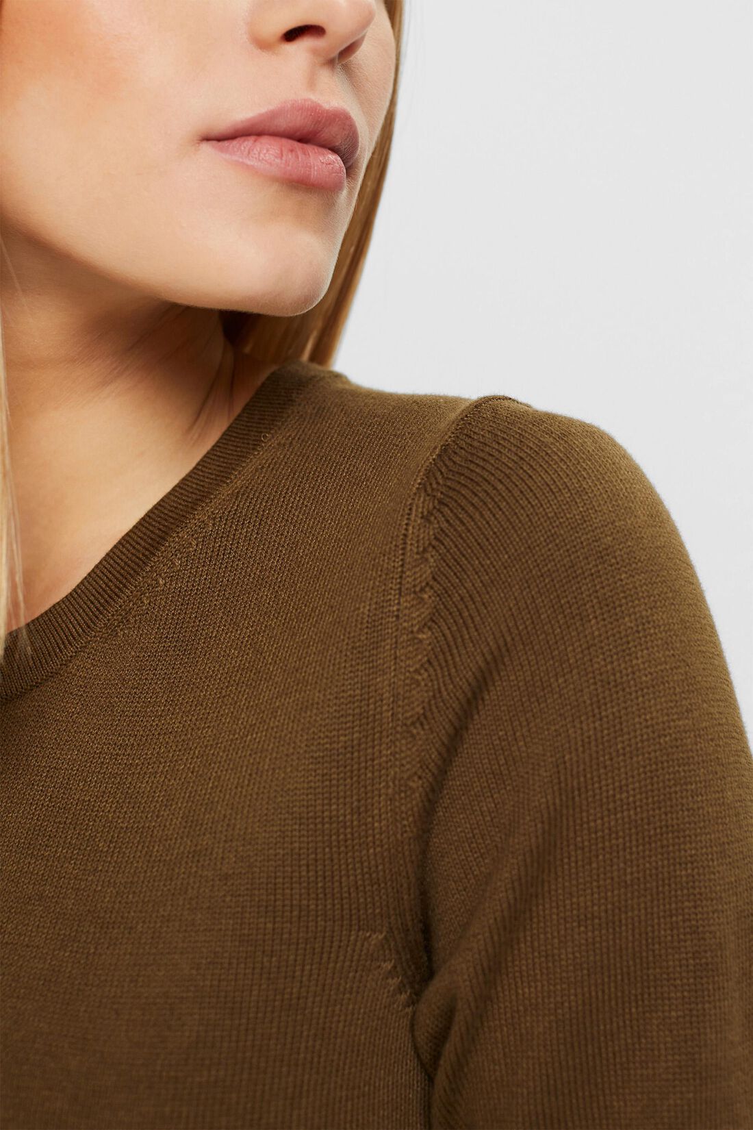 Strickkleid in Midil&auml;nge