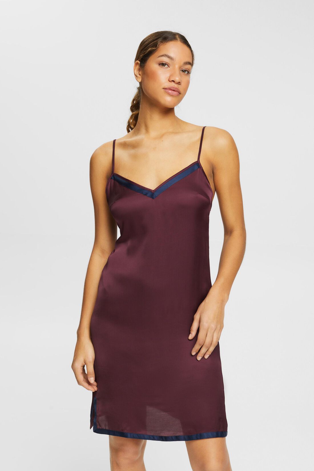 Satin-Chemise, LENZING&trade; ECOVERO&trade;