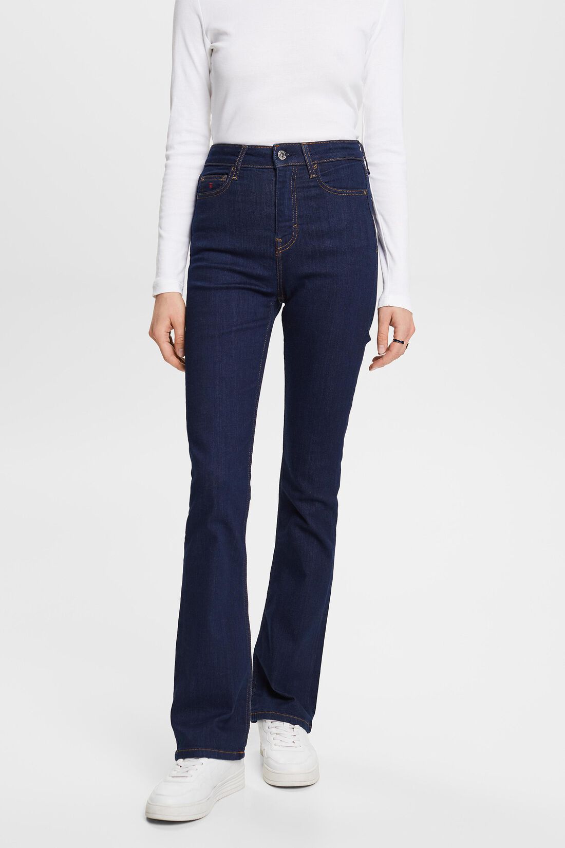 BootcutJeans mit hohem Bund