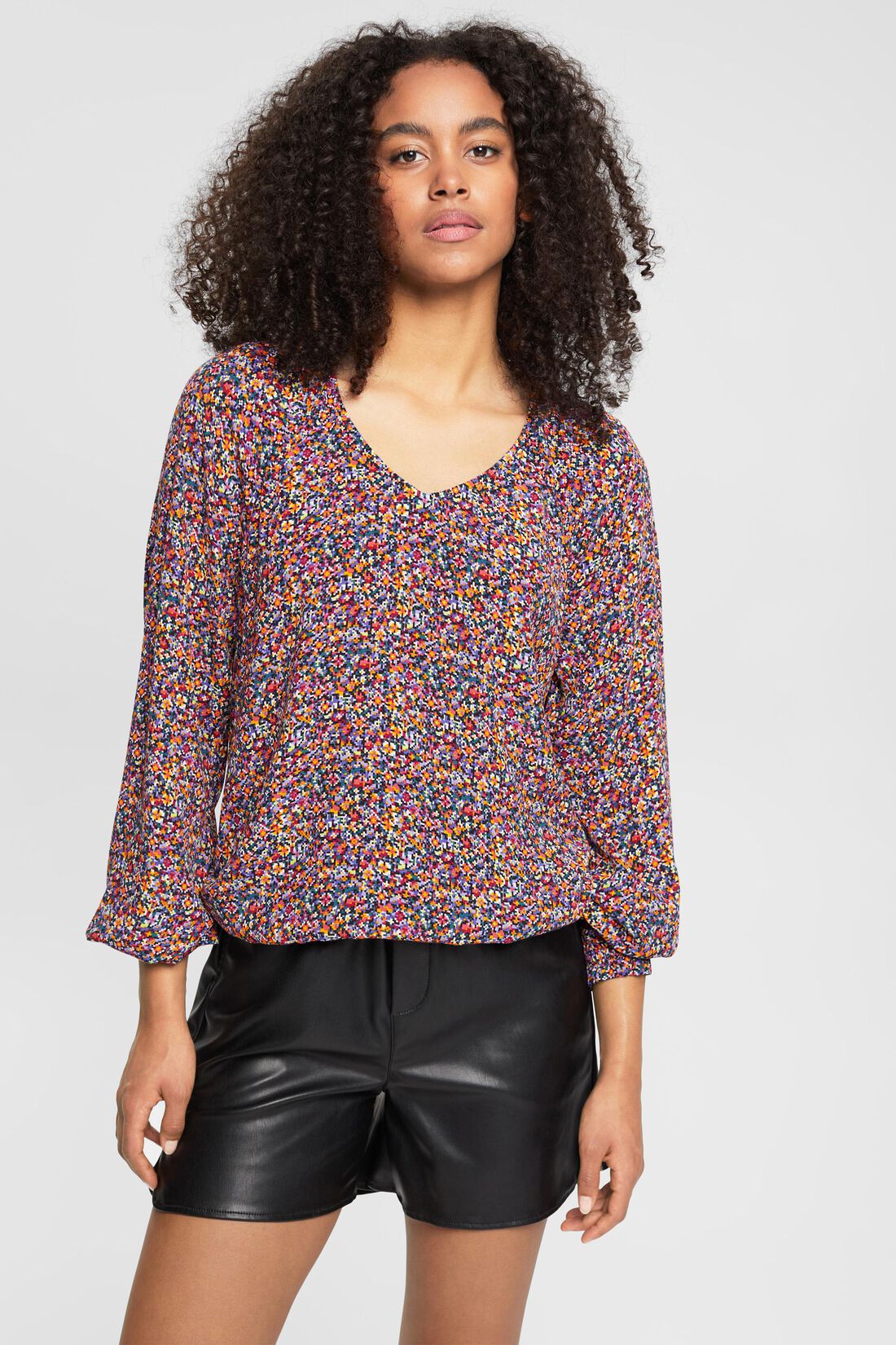 Bluse aus Viskose