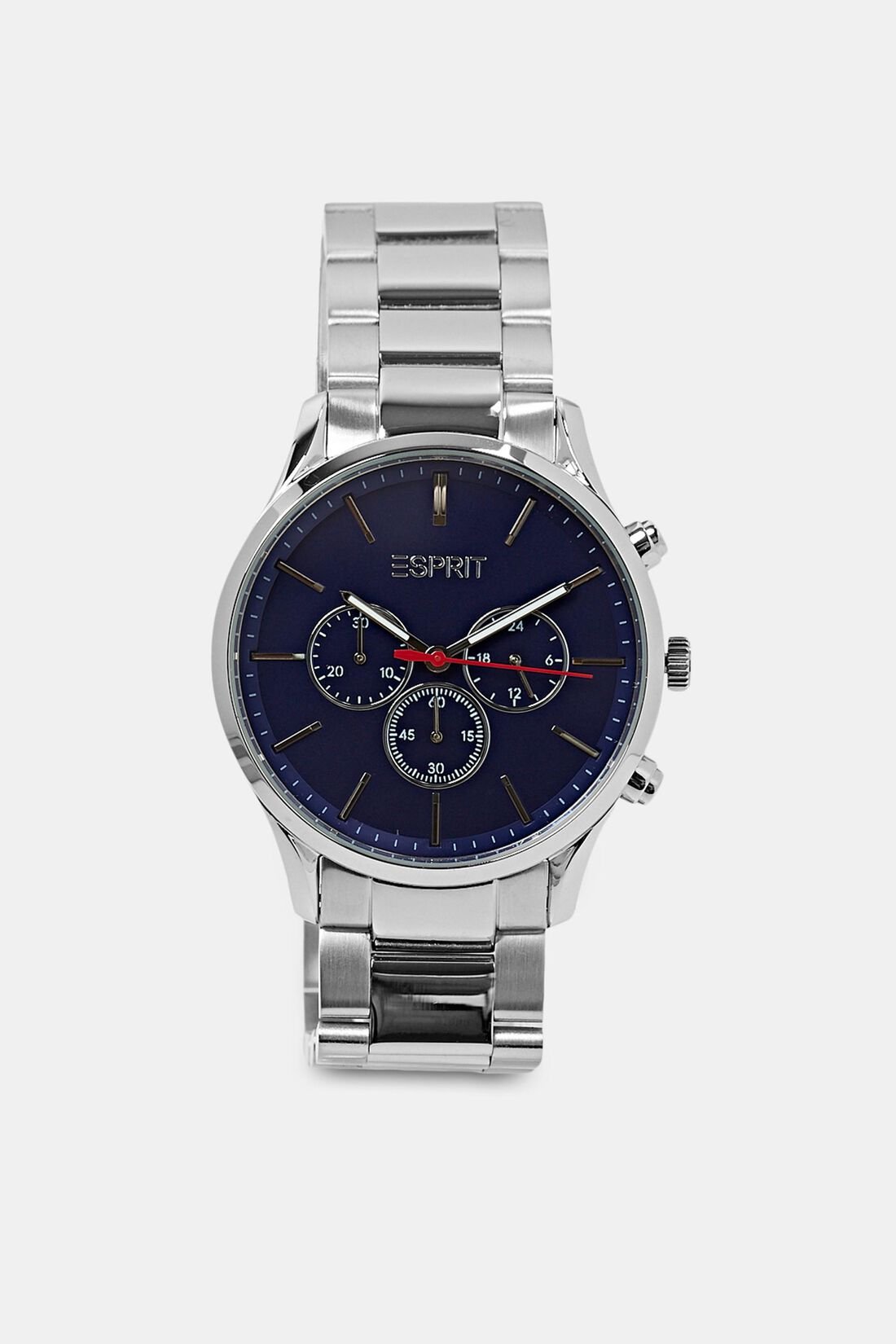 Edelstahluhr mit Gliederarmband