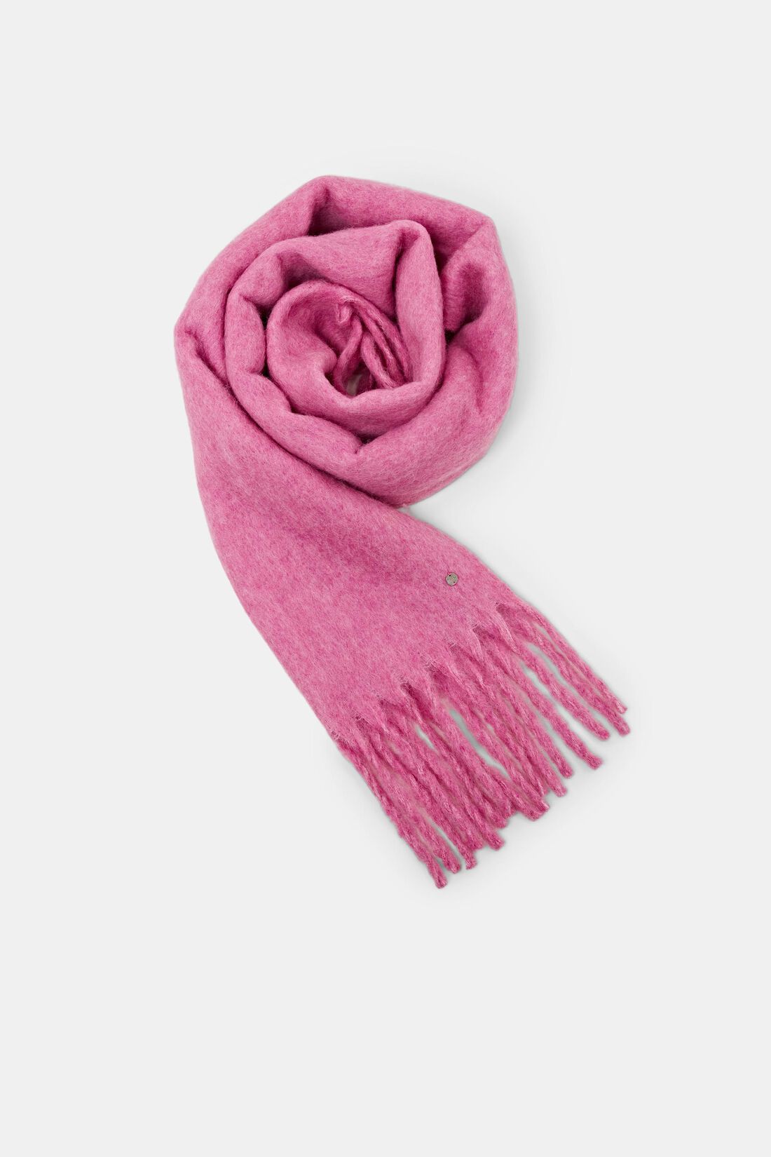 Strickschal mit Fransen