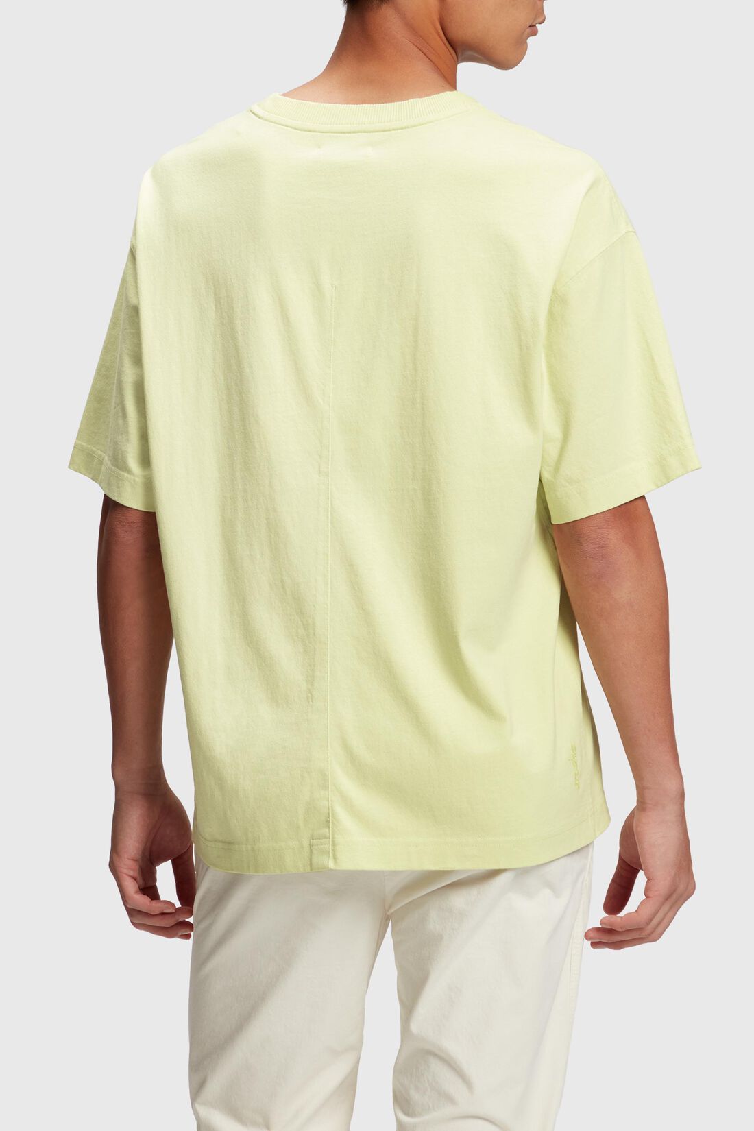 Relaxed Fit T-Shirt mit farbigem Dolphin-Batch