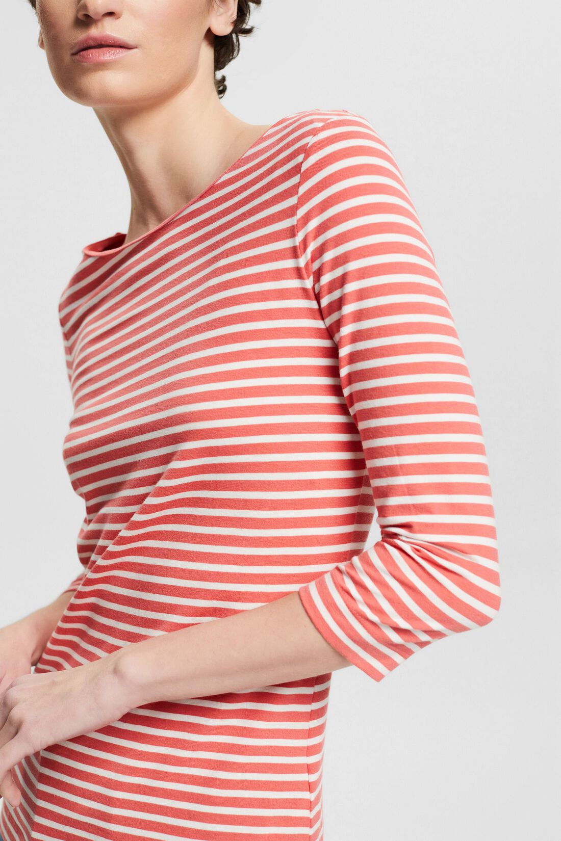Shirt mit 3/4 &Auml;rmeln, Bio-Baumwolle