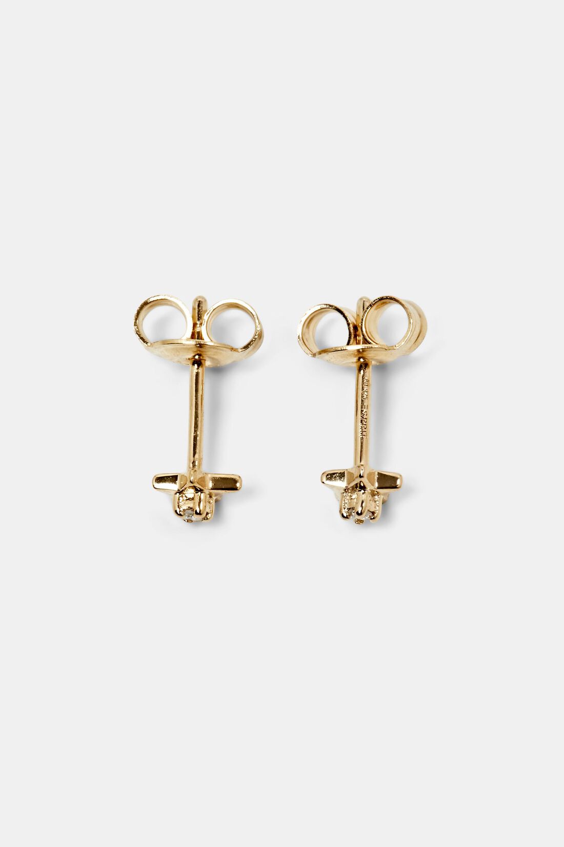 Sterling Silber Ohrstecker mit Diamanten