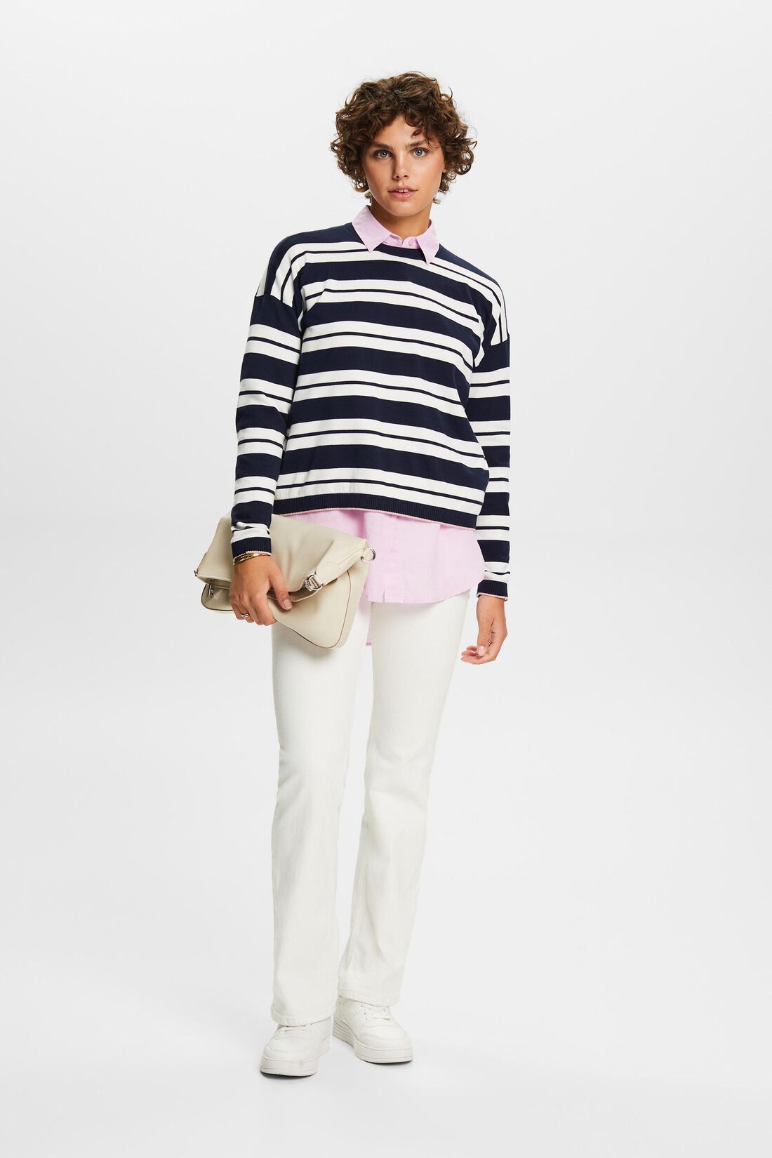 Oversize Pullover, 100 % Baumwolle