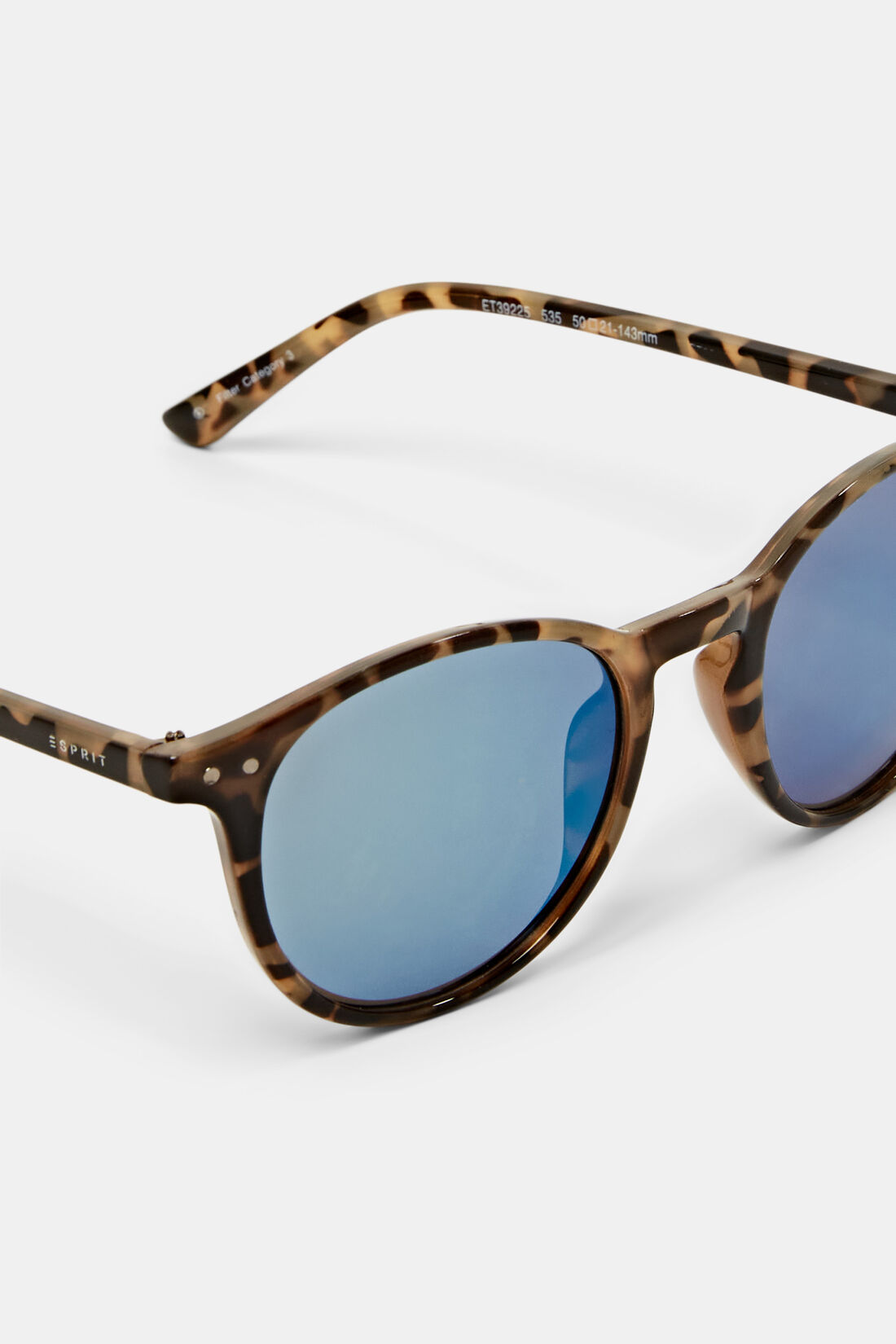 Unisex-Sonnenbrille mit verspiegelten Gl&auml;sern