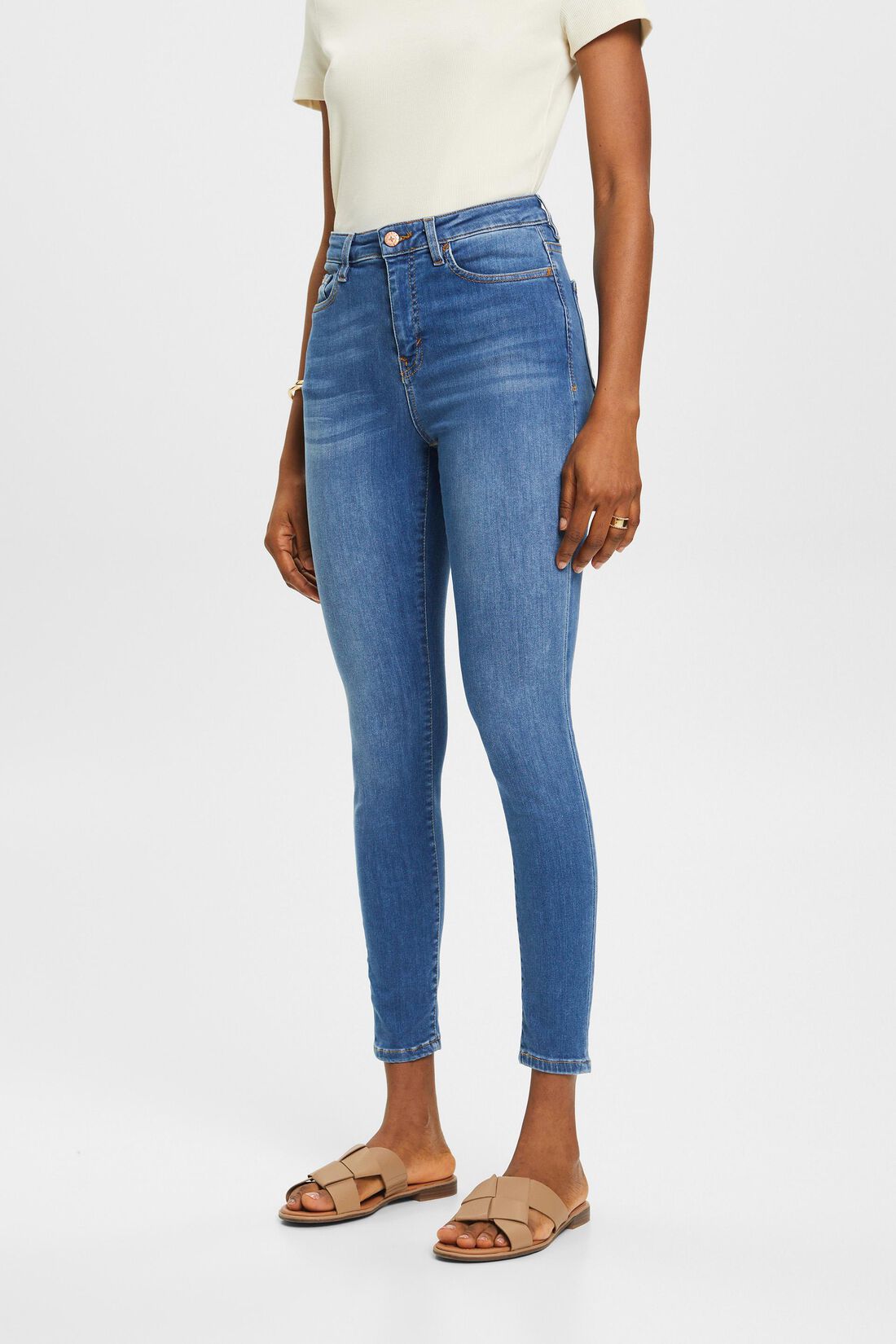 Stretch-Jeans mit Skinny-Fit