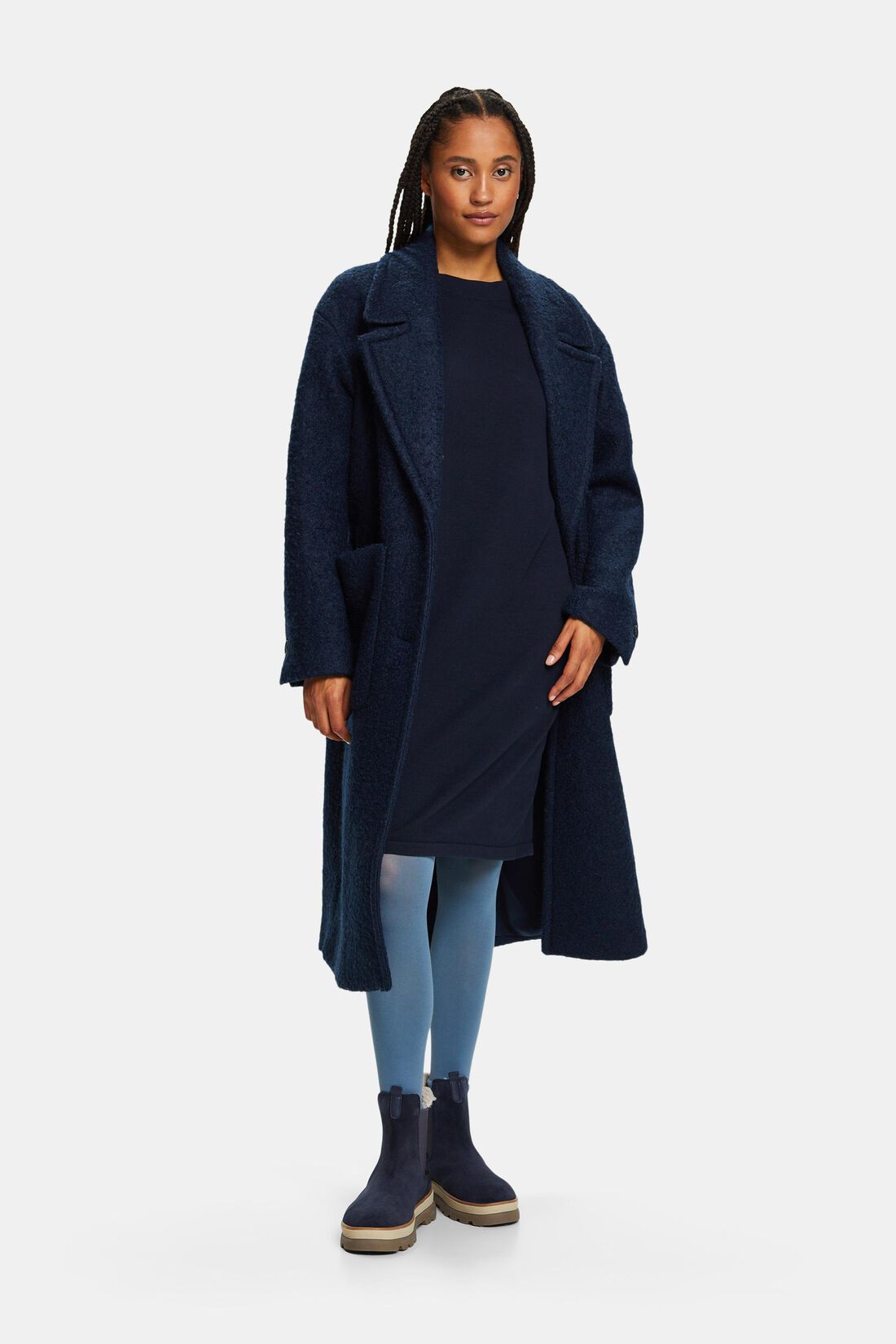 Blickdichte Leggings, Baumwoll-Mix