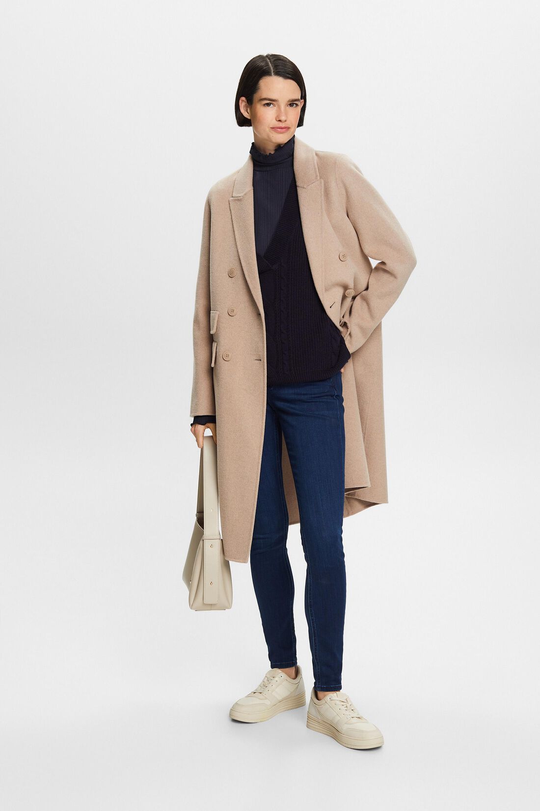 Skinny Jeans mit mittlerer Bundh&ouml;he