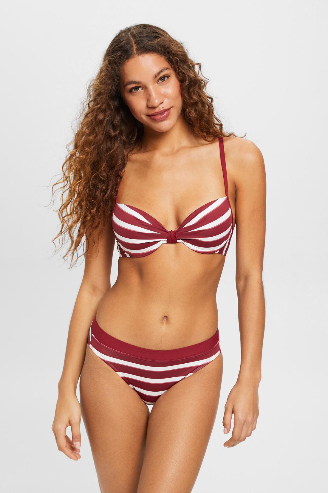 Bikini-Minislip im Streifenlook