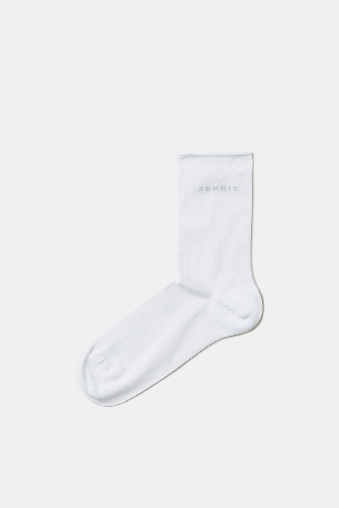 Doppelpack Socken mit Rollkanten, Bio-Baumwolle