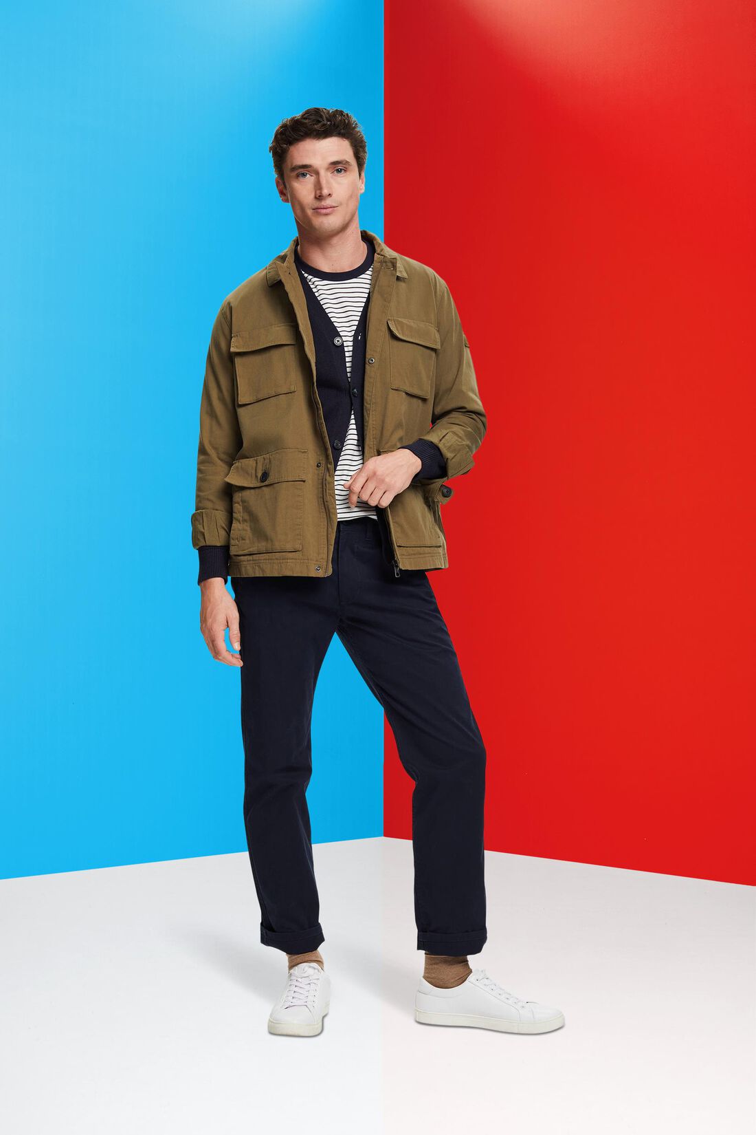 Field-Jacke aus Baumwollmix