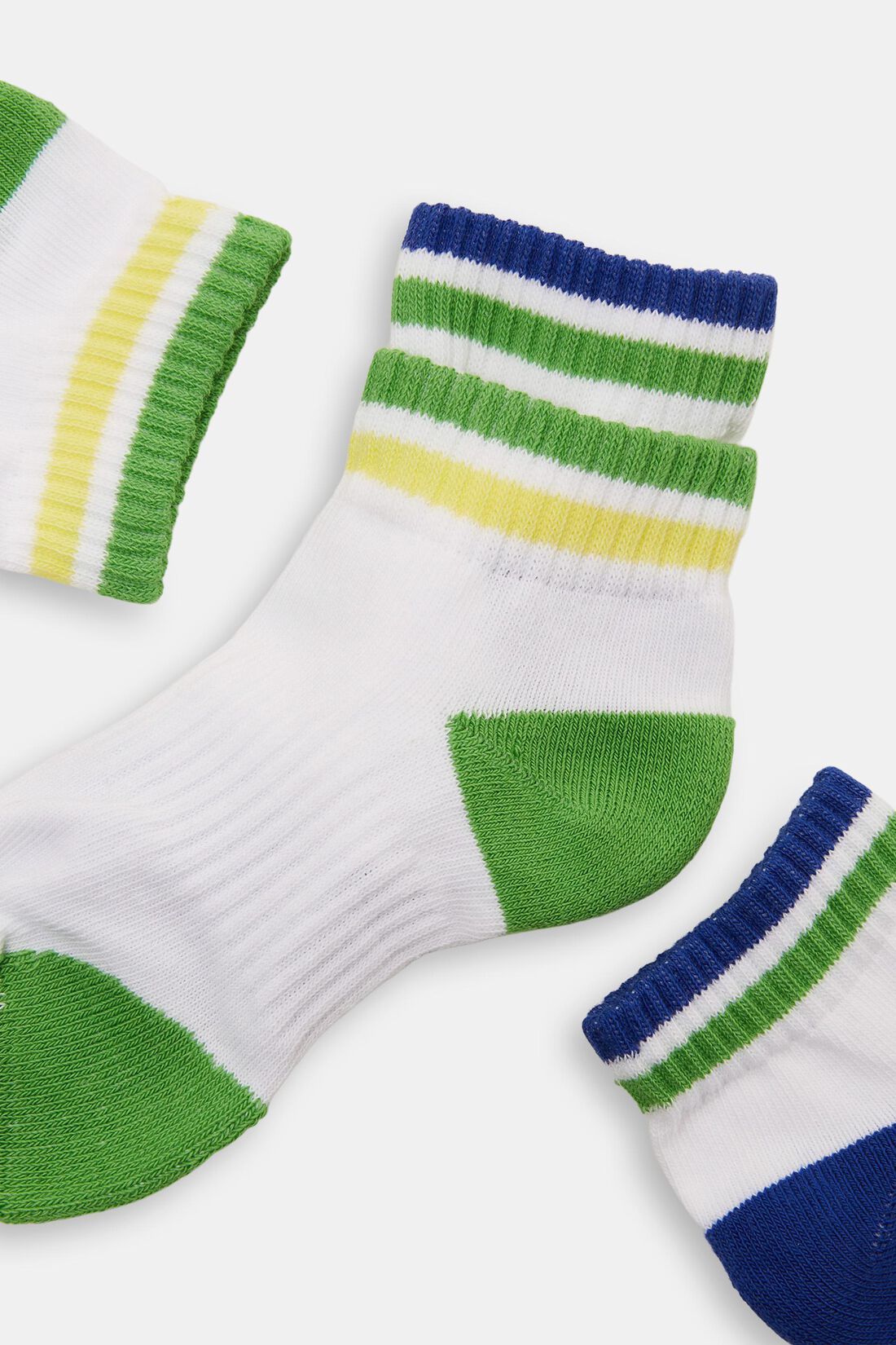 2er-Pack Sportsocken mit Farbakzenten