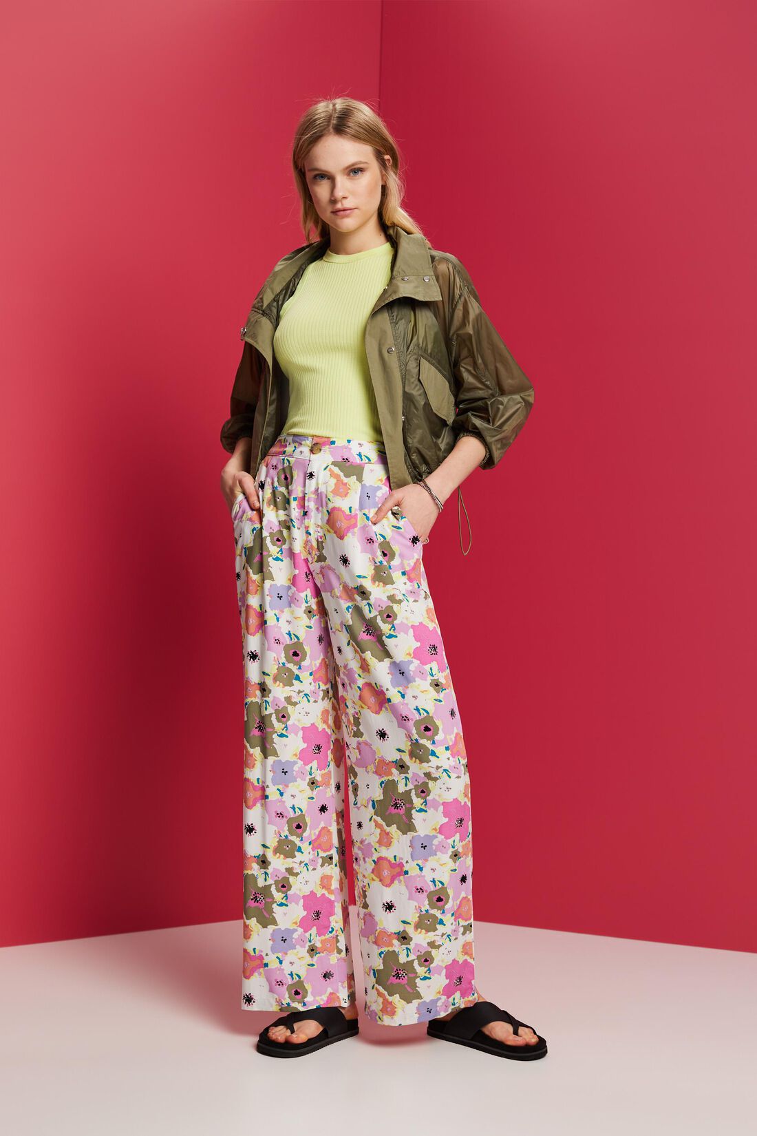 Hose mit weitem Bein, LENZING&trade; ECOVERO&trade;