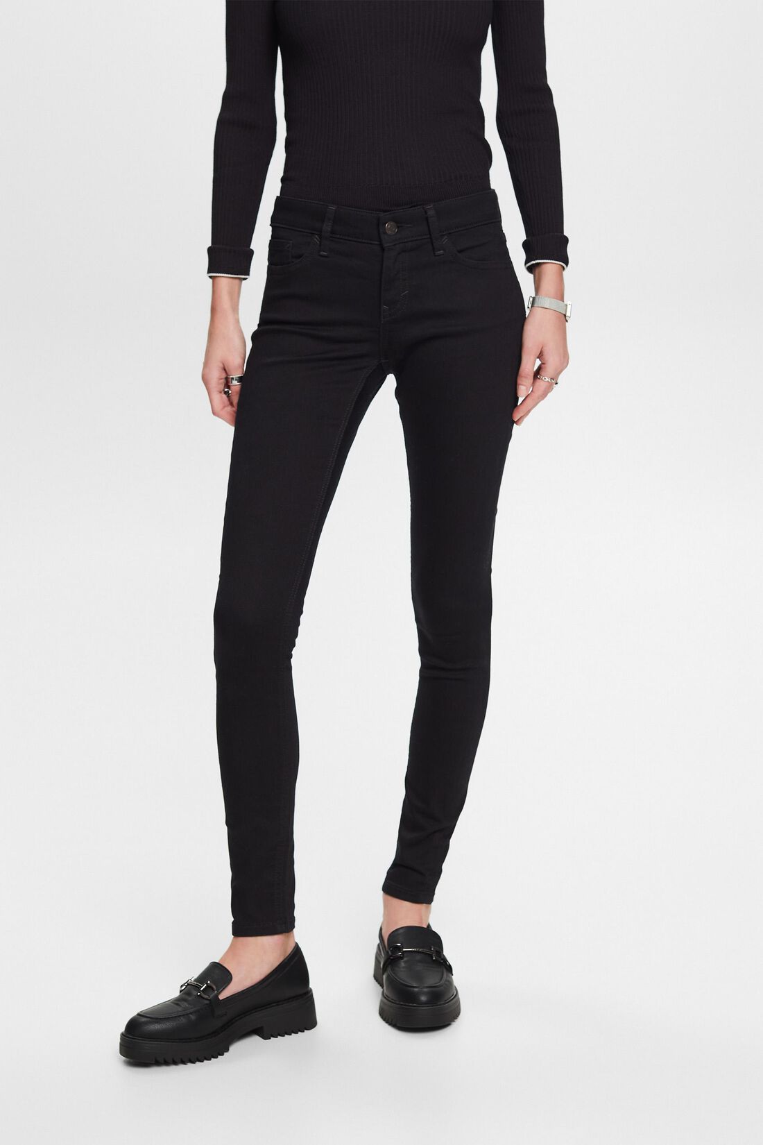 Low-Rise Skinny Jeans