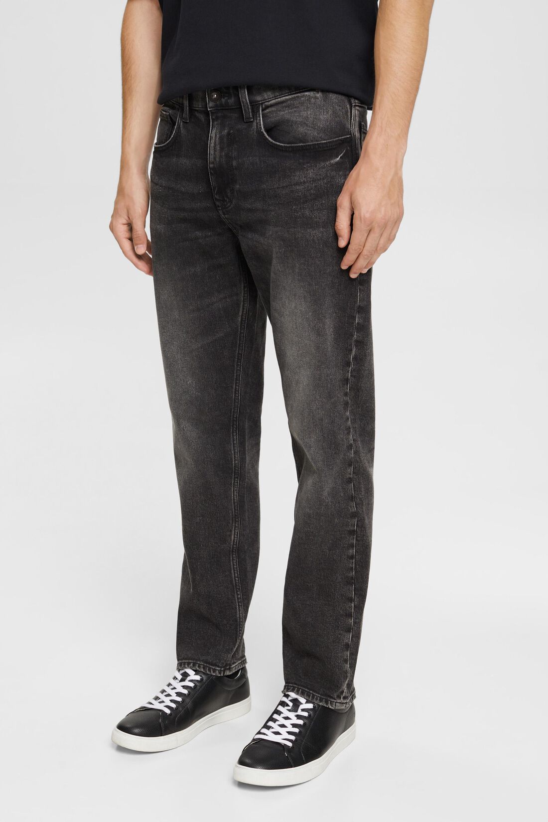 Washed Out Stretch Denim