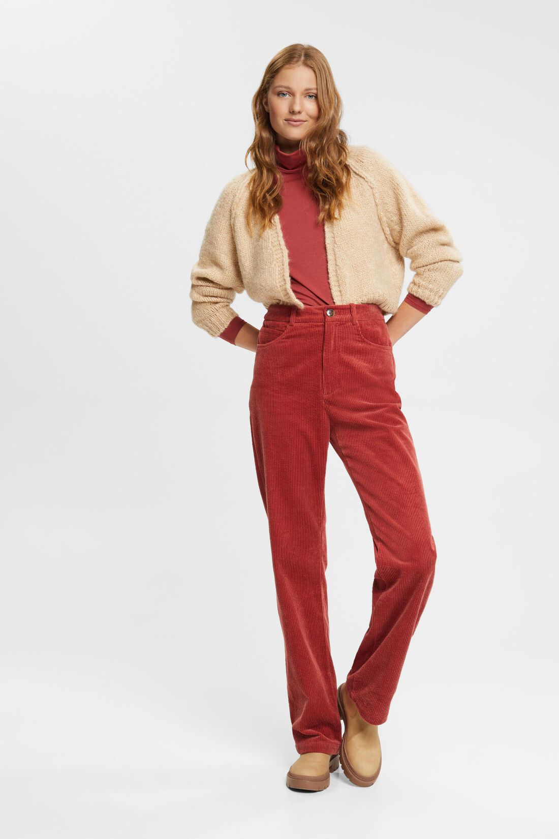 Cropped-Cardigan aus Wollmix