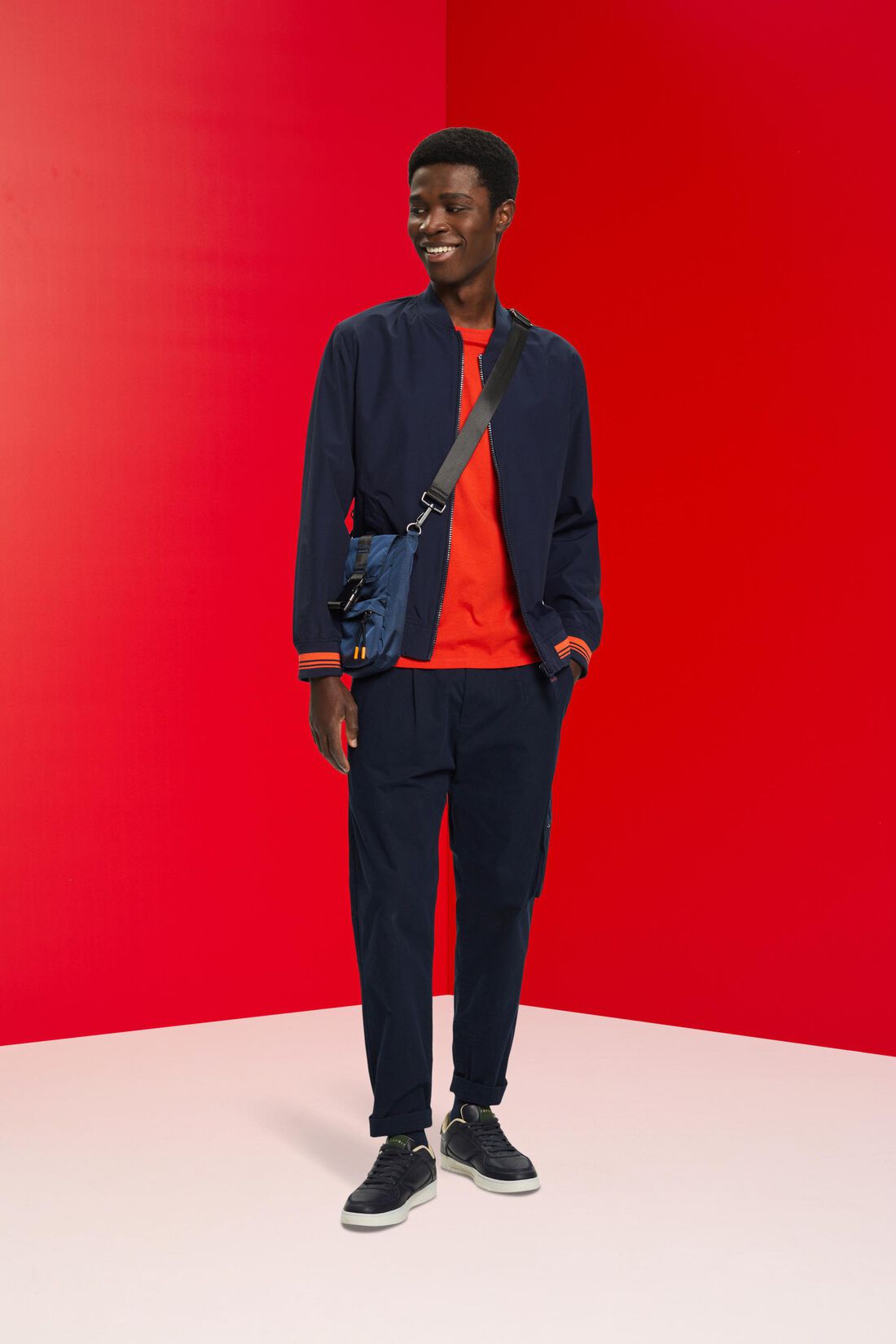 Blouson im Bomber-Stil