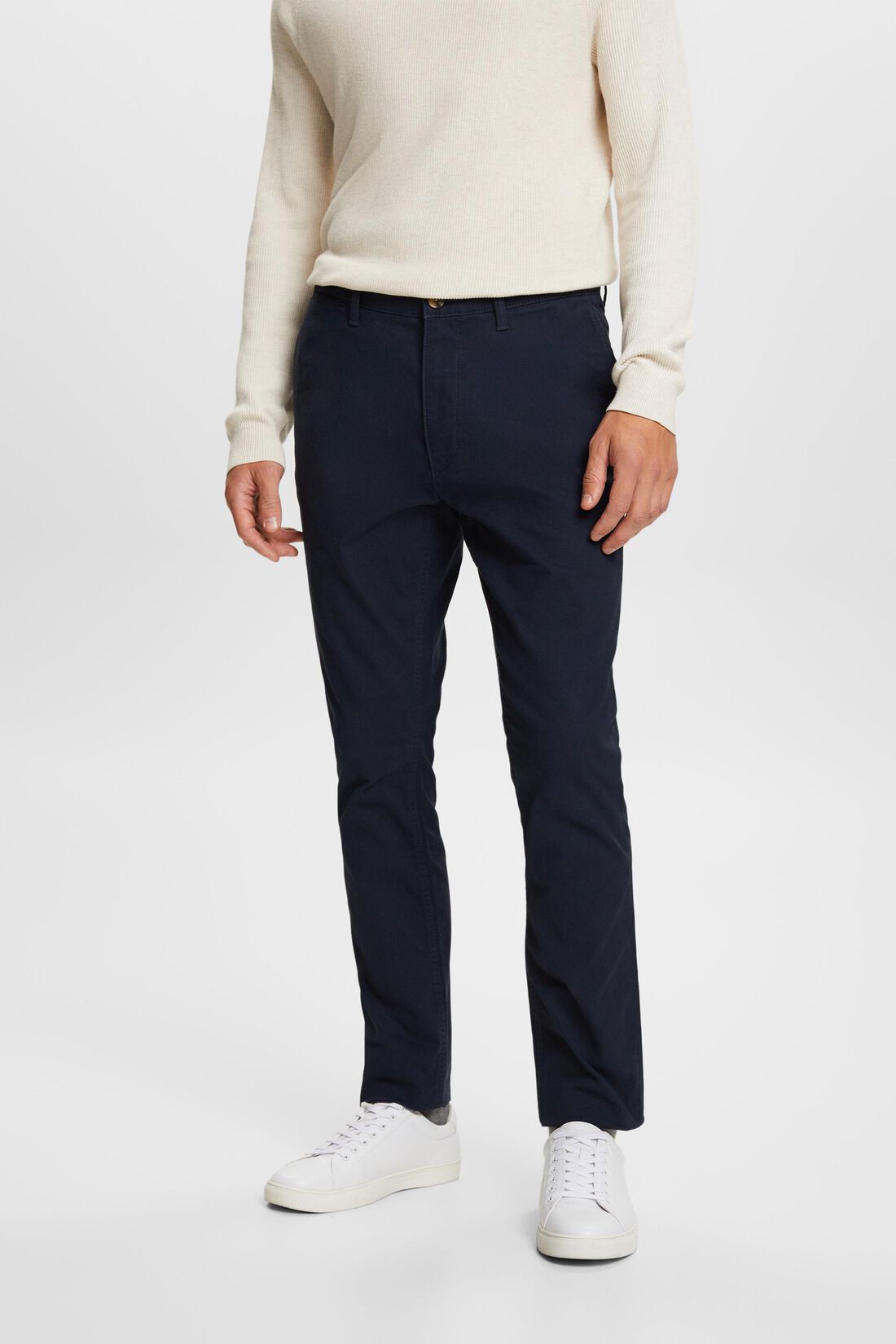 Chinohose aus Baumwollstretch