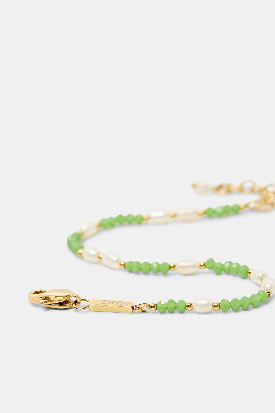Perlenarmband, Edelstahl