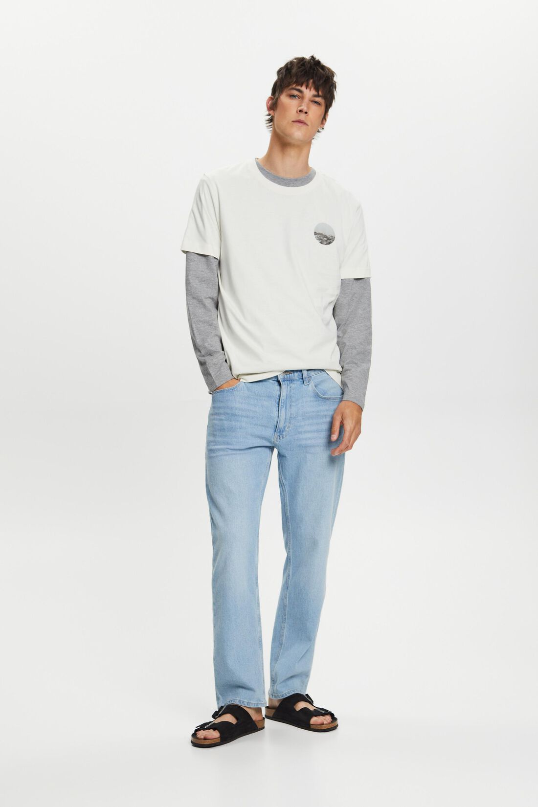 T-Shirt mit Print auf Vorder- und R&uuml;ckseite