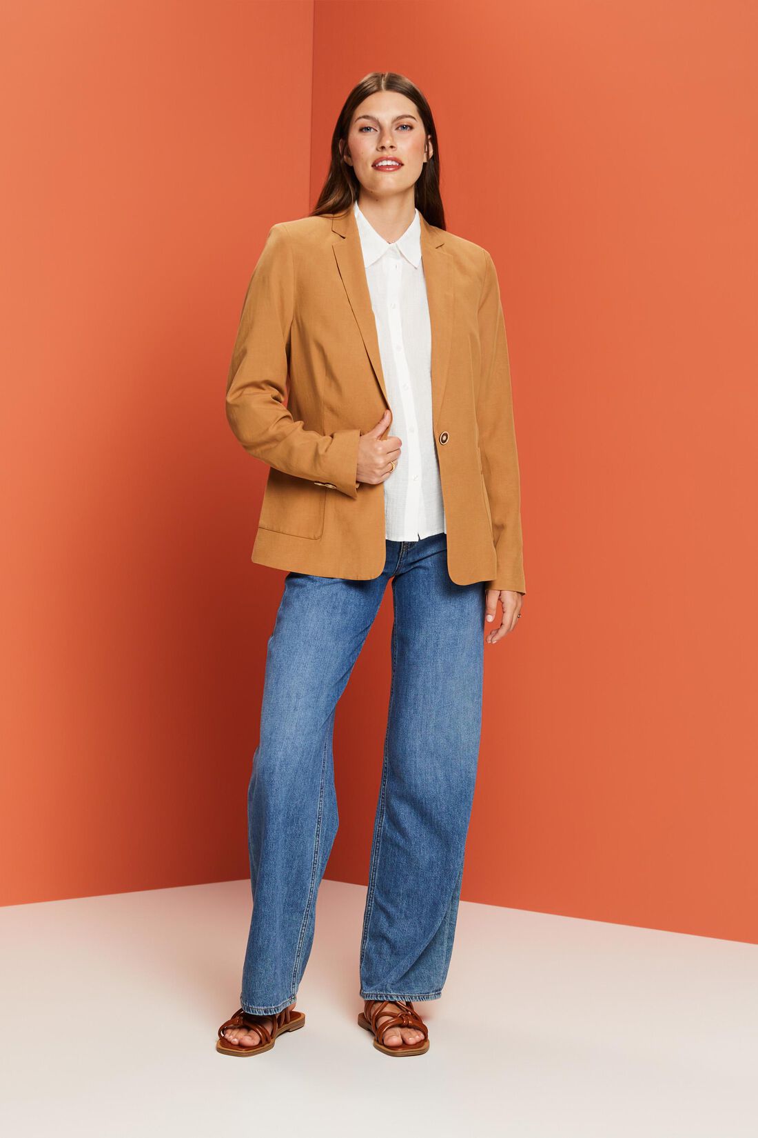 Oversize-Bluse, 100% Baumwolle
