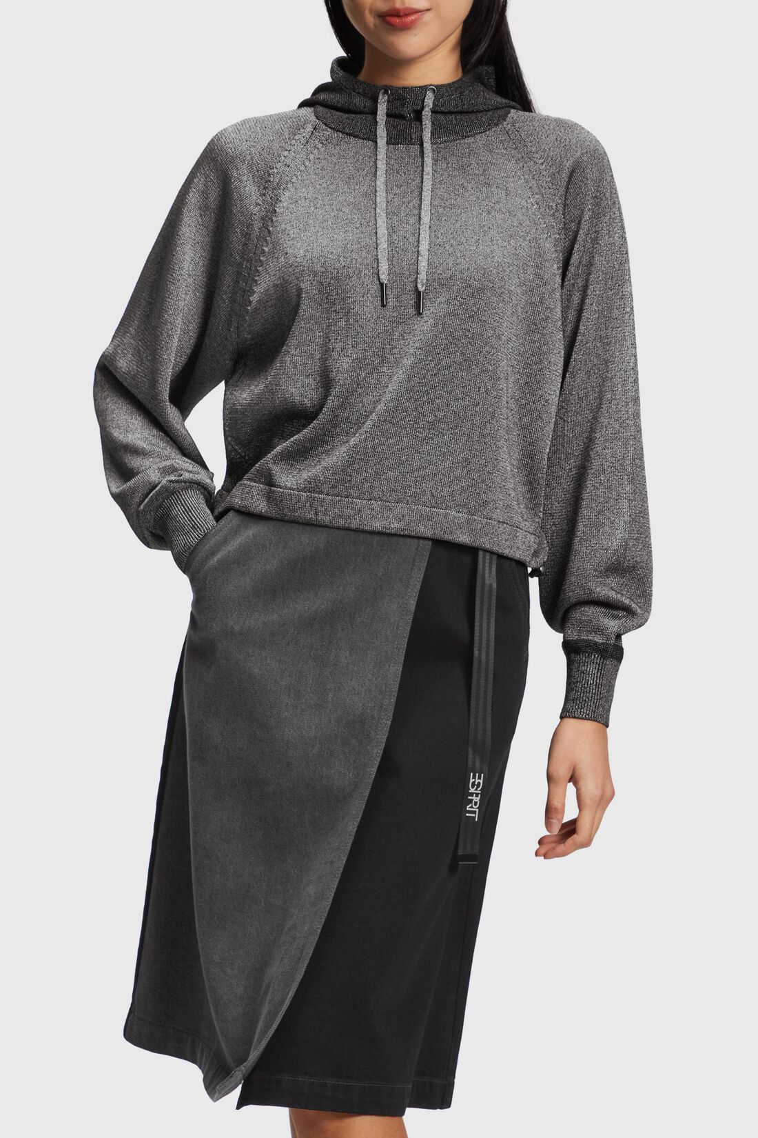 Hoodie mit Tunnelzug