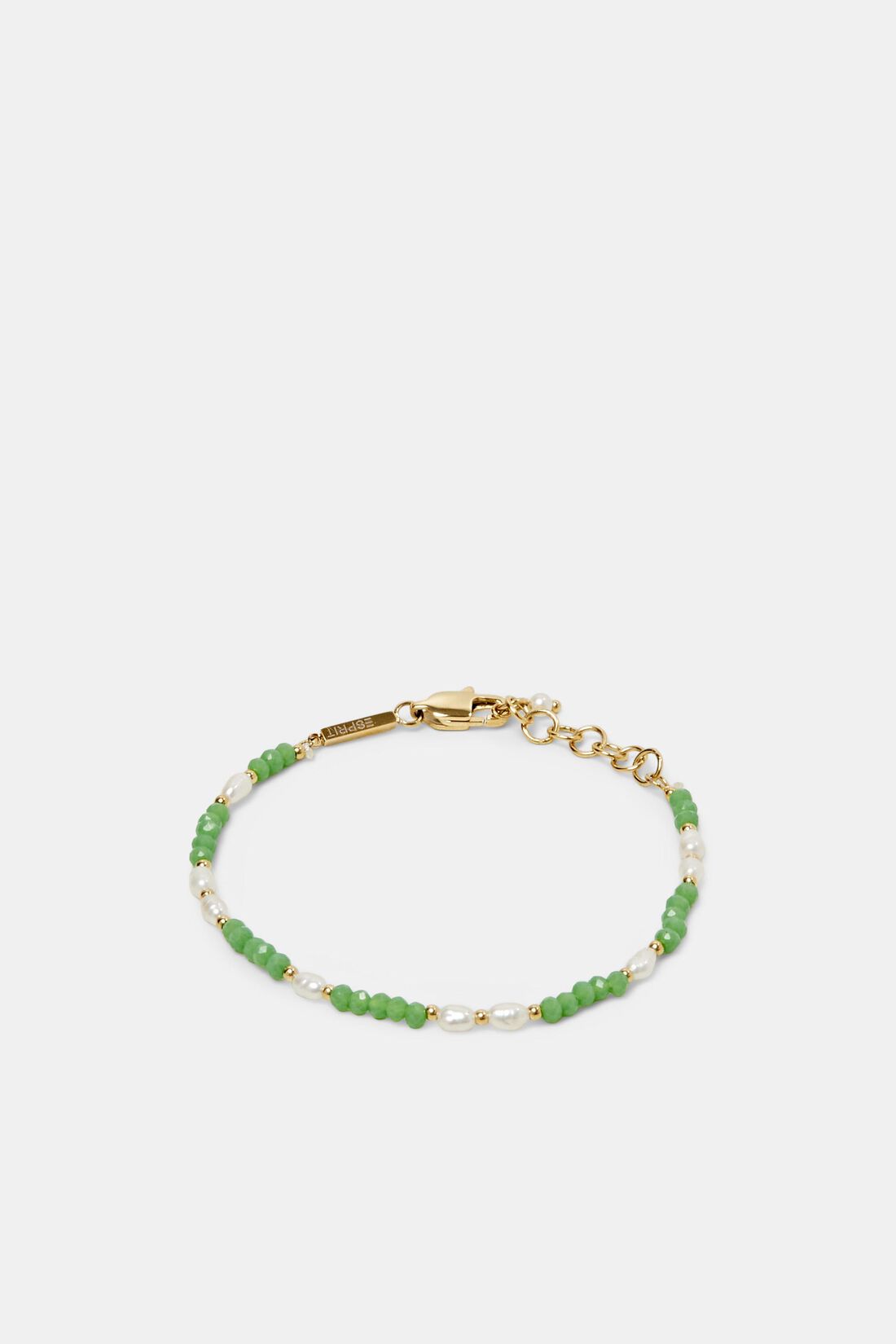 Perlenarmband, Edelstahl