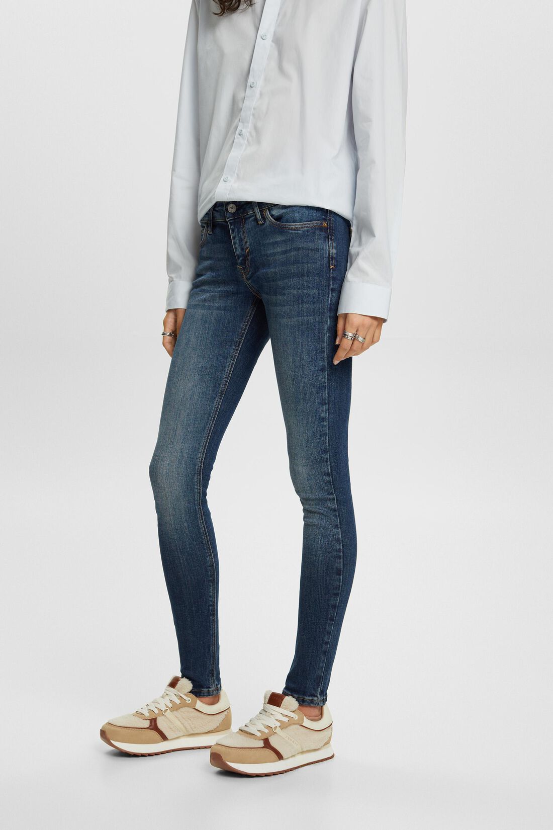 Low-Rise Skinny Jeans