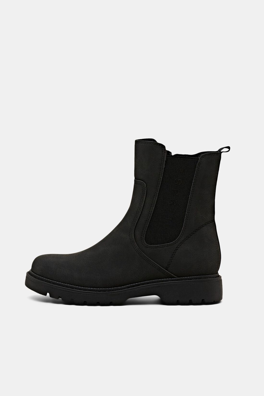 Stiefel in Leder-Optik