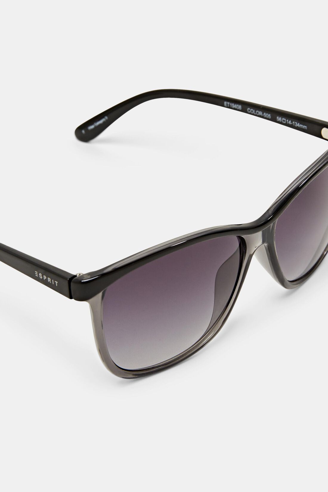 Sonnenbrille mit semitransparentem Rahmen