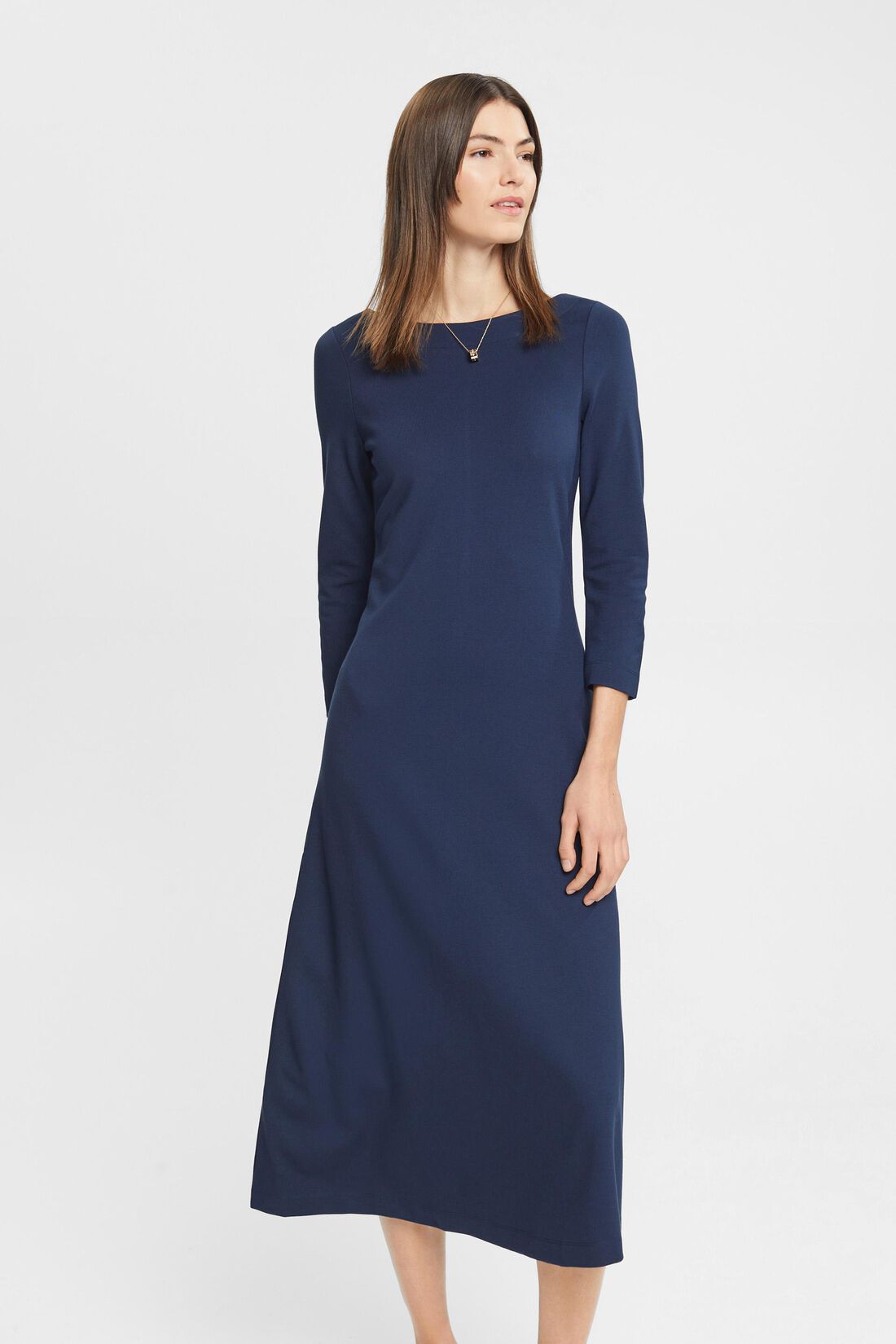 Midikleid im Fit-and-Flare-Design