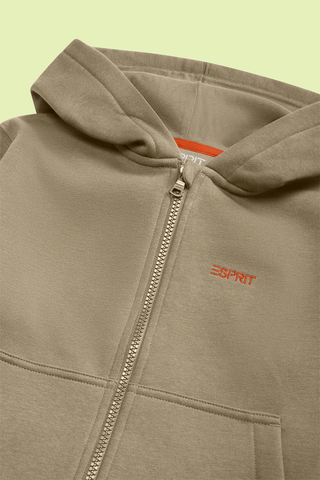 Logo-Kapuzenjacke mit Rei&szlig;verschluss