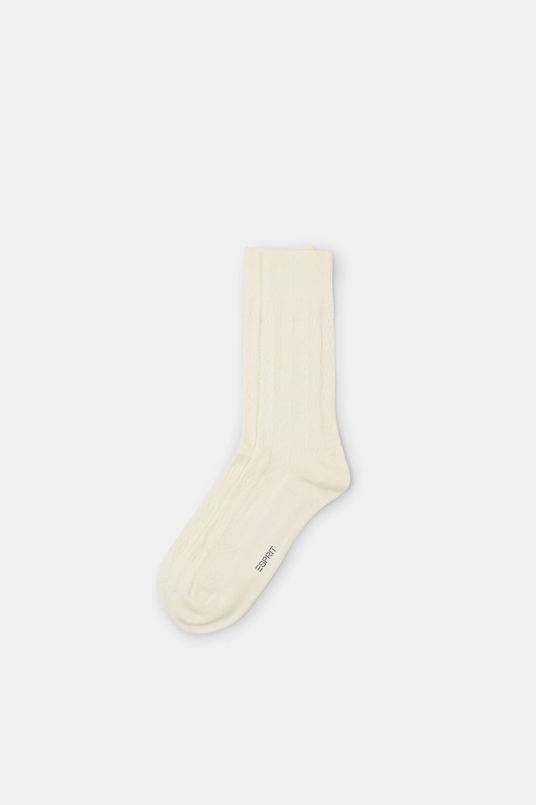 Socken aus Zopfstrick