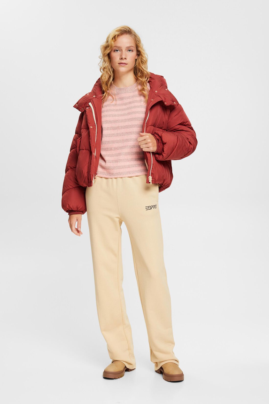 Gestreifter Pullover