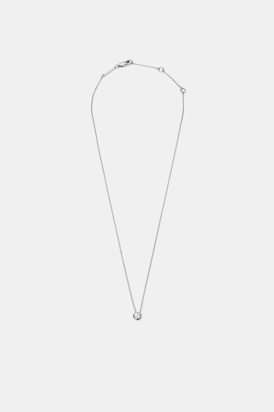 Kette mit Zirkonia, Sterling Silber