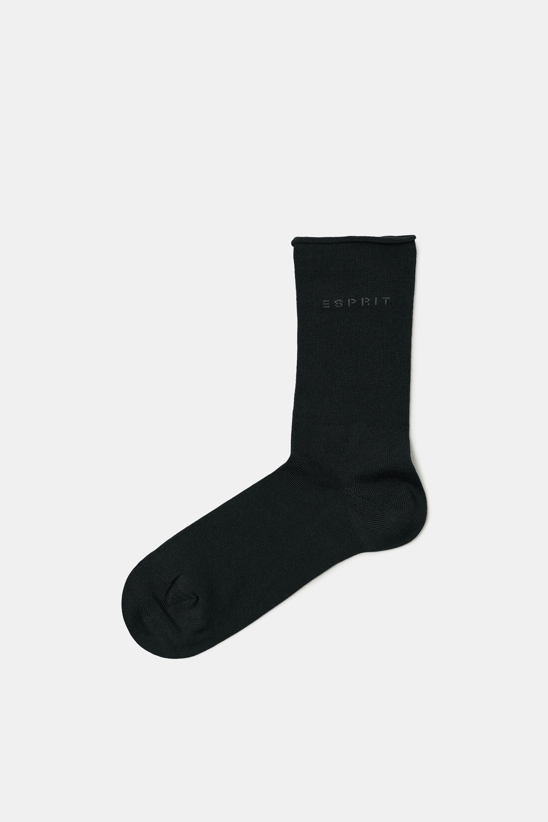 Doppelpack Socken mit Rollkanten, Bio-Baumwolle