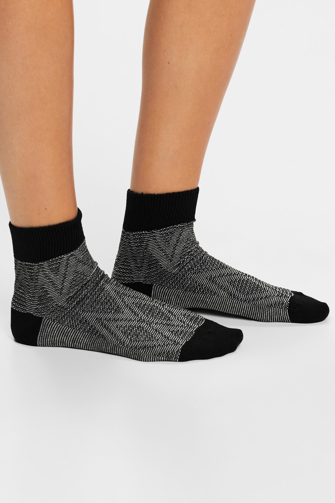 2er-Set strukturierte Socken
