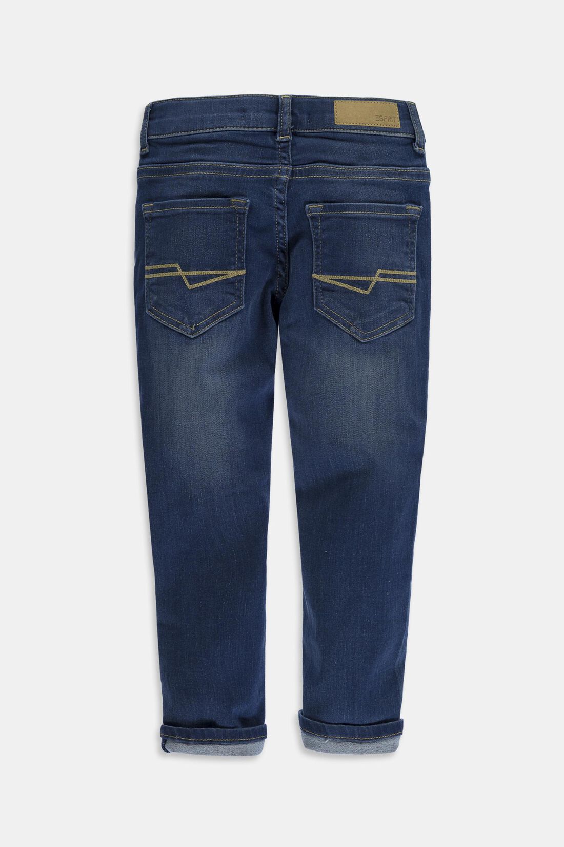 Stretch-Jeans mit Weitenservice und Verstellbund