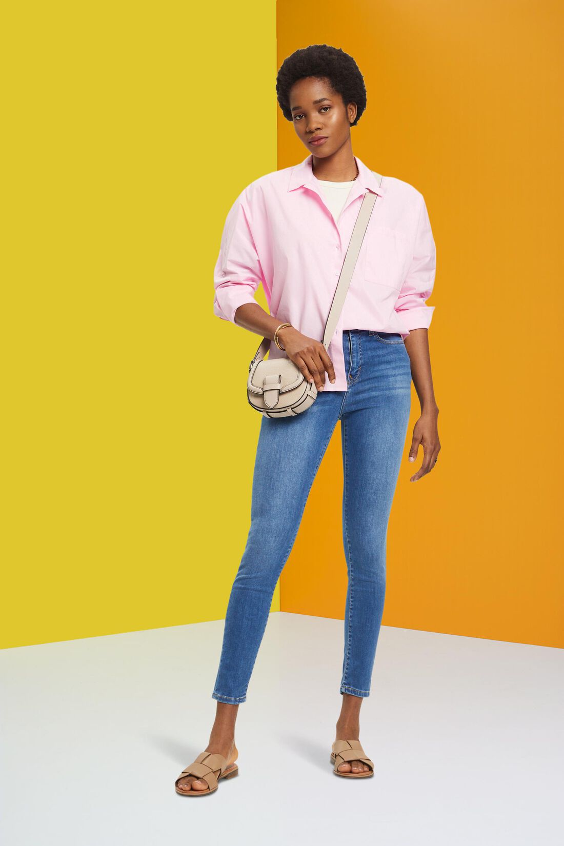 Stretch-Jeans mit Skinny-Fit