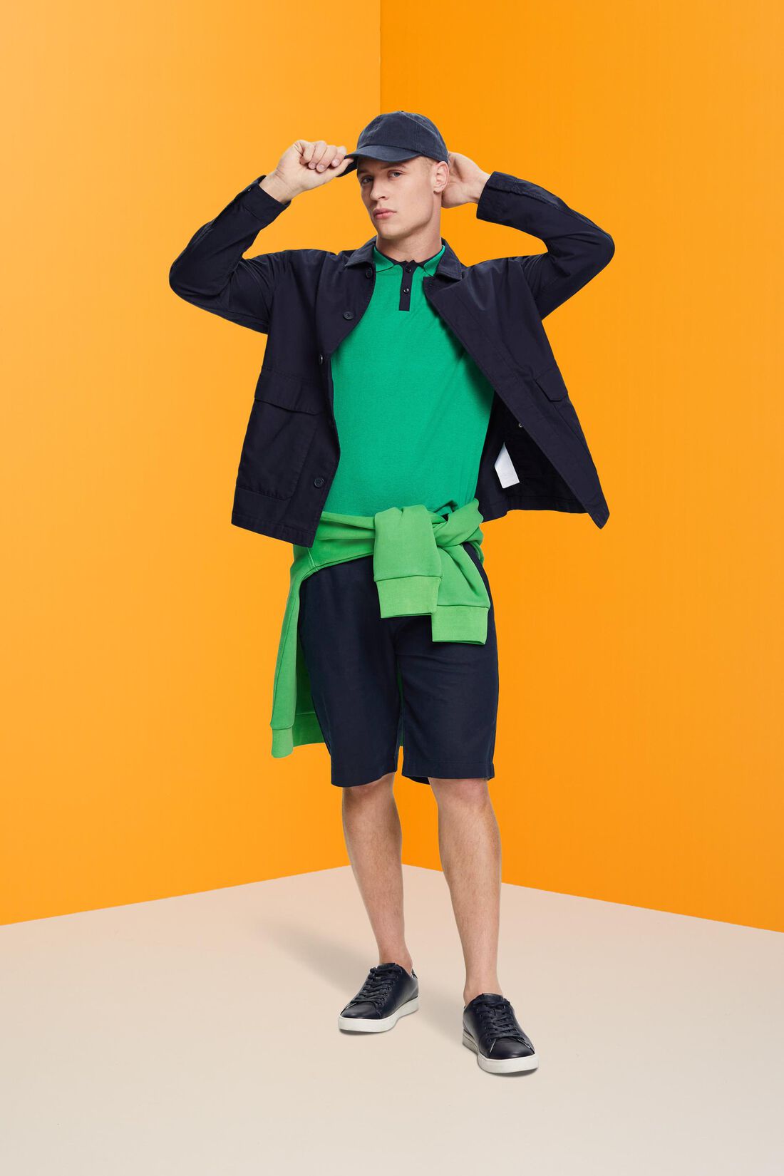 Poloshirt mit TENCEL&trade; und nachhaltiger Baumwolle