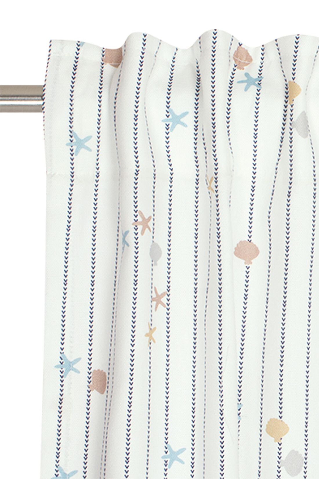 Schlaufenschal mit maritimem Print